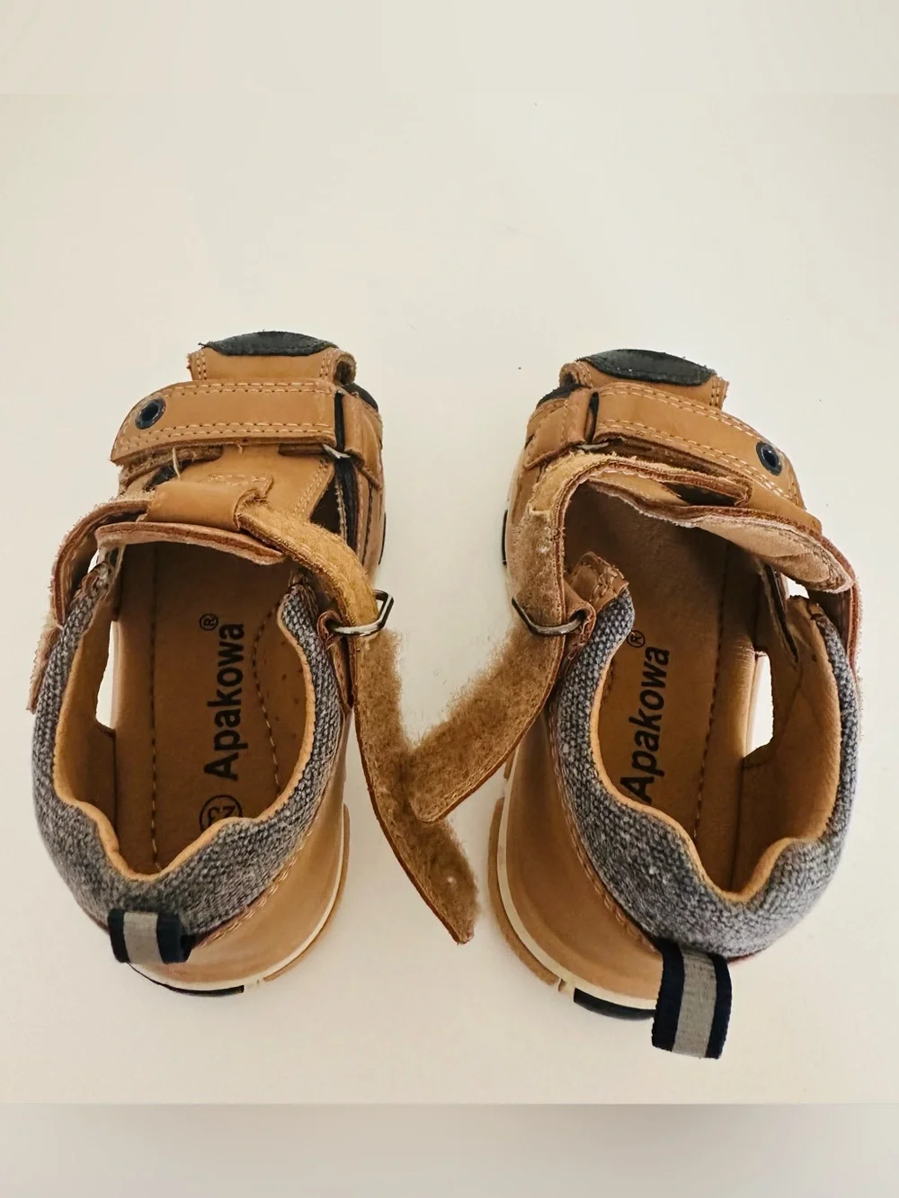 Baby Boy Brown Closed Toe Summer Shoes - 6 Toddler